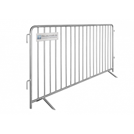 Standardní demo bariéra / mřížka 15 kg, vyrobené z žárově pozinkované oceli.