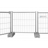 Bauzaun Standard Drehgelenk - zur Erstellung von Bauzauntoren Bauzaun Standard Drehgelenk - zur Erstellung von Bauzauntoren