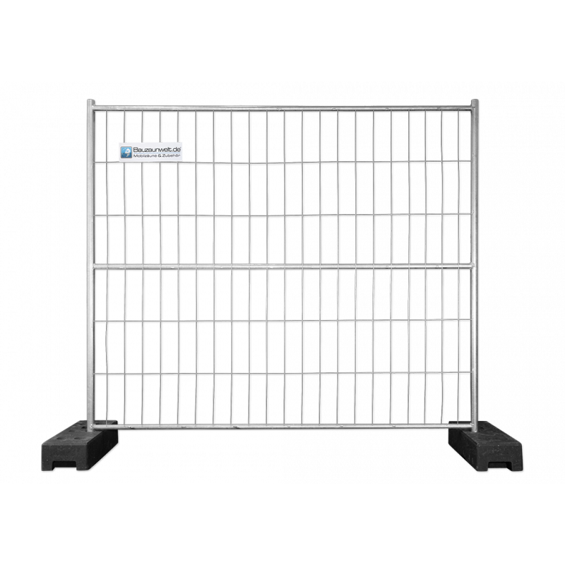 Bauzaun 13 kg 2,20 x 2,00 mit 3 Rohren Drahtstärke 3,2 mm Bauzaun 13 kg 2,20 x 2,00 mit 3 Rohren Drahtstärke 3,2 mm