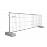 Bauzaun 11 kg halbhoch  3,5 x 1,2 m Drahtstärke 3,2 x 3,2 mm Bauzaun 11 kg halbhoch  3,5 x 1,2 m Drahtstärke 3,2 x 3,2 mm