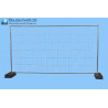 Bauzaun EUTOP Medium Profi 12 kg Rohr in Rohr gepresst 2,5 x 3,0 mm Drahtstärke Bauzaun EUTOP Medium Profi 12 kg Rohr in Rohr gepresst 2,5 x 3,0 mm Drahtstärke