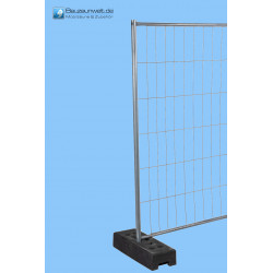 Bauzaun EUTOP Medium Profi 12 kg Rohr in Rohr gepresst 2,5 x 3,0 mm Drahtstärke