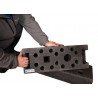 Bauzaunfuß 24 kg PVC - 6 Löcher - 1 Steckplatz Vierkant Bauzaunfuß 24 kg PVC - 6 Löcher - 1 Steckplatz Vierkant