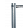 Bauzaun EUTOP Medium Profi 12 kg Rohr in Rohr gepresst 2,5 x 3,0 mm Drahtstärke Bauzaun EUTOP Medium Profi 12 kg Rohr in Rohr gepresst 2,5 x 3,0 mm Drahtstärke