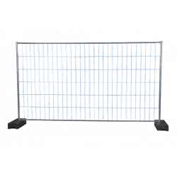 Bauzaun EUTOP Medium Profi 12 kg Rohr in Rohr gepresst 2,5 x 3,0 mm Drahtstärke