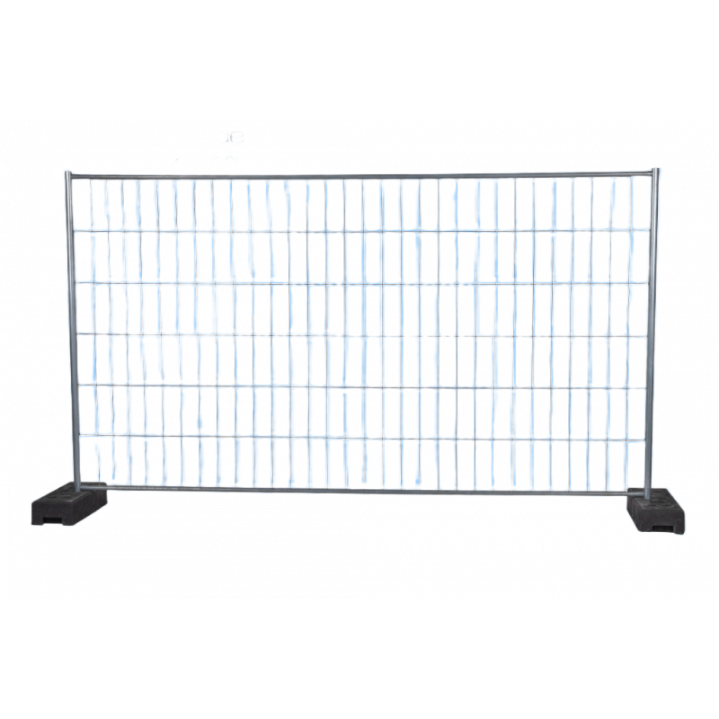 Bauzaun EUTOP Medium Profi 12 kg Rohr in Rohr gepresst 2,5 x 3,0 mm Drahtstärke Bauzaun EUTOP Medium Profi 12 kg Rohr in Rohr gepresst 2,5 x 3,0 mm Drahtstärke