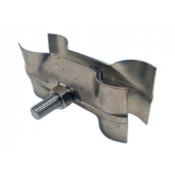 Bauzaun Verbinder 1,7 mm- Bauzaunschelle - zum verschrauben von Mobilzäunen