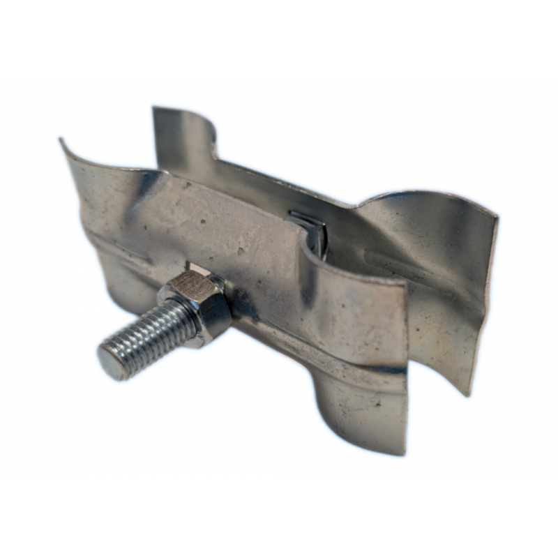 Bauzaun Verbinder 1,7 mm- Bauzaunschelle - zum verschrauben von Mobilzäunen